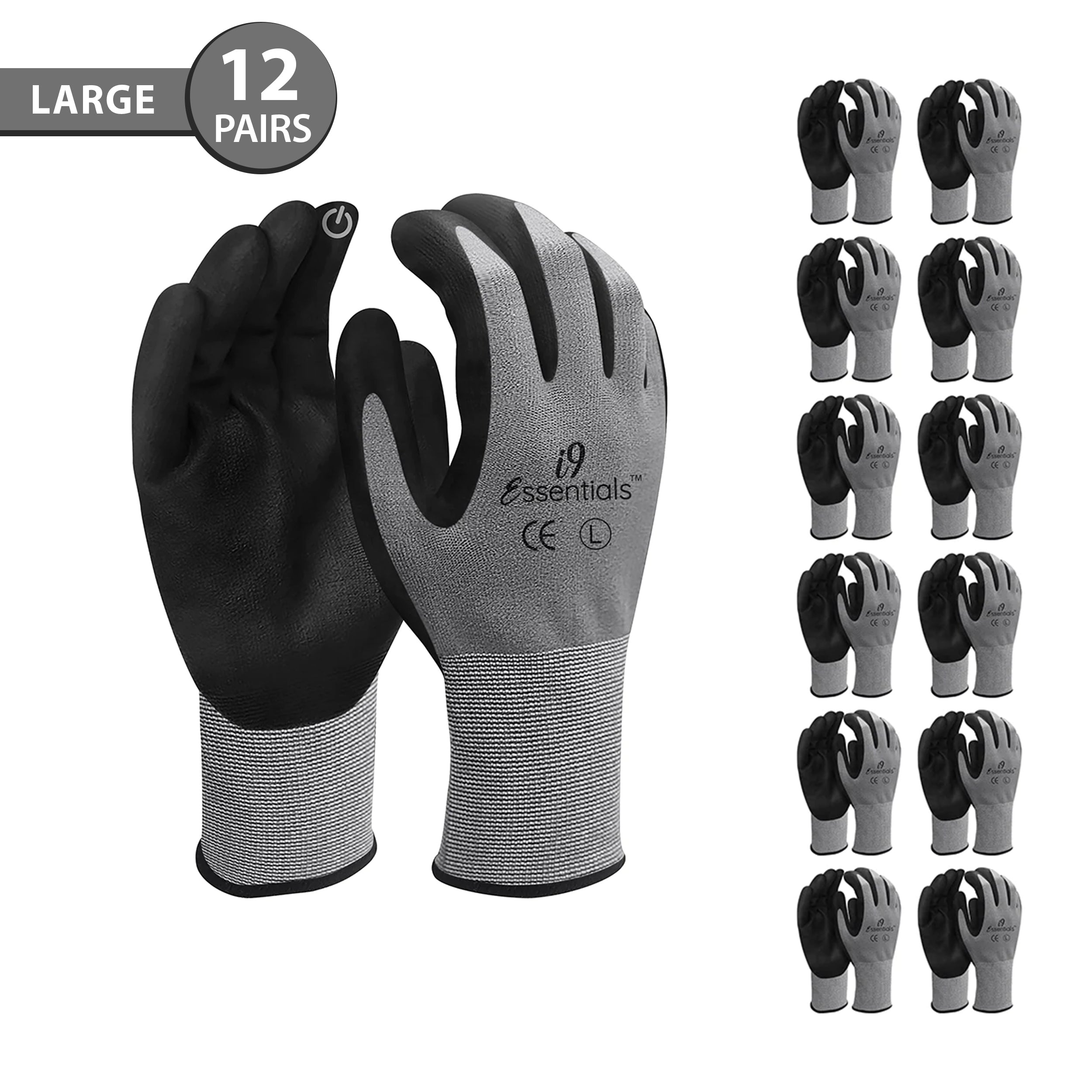 Buy HVY713SUTS TouchScreen Compatible Work Gloves (BOX of 12 PAIR)